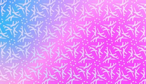 Decorative Pattern With Triangles Style. Blurred Gradient Background. Bright  Stock Illustration