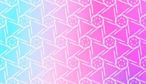 Decorative Pattern With Triangles Style. Blurred Gradient Background. Bright  스톡 일러스트