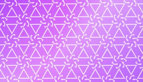 Decorative Pattern With Triangles Style. Blurred Gradient Background. Bright  스톡 일러스트
