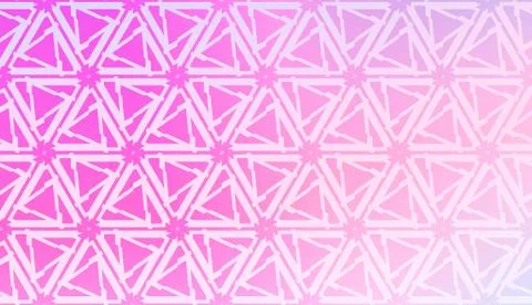 Decorative Pattern With Triangles Style. Blurred Gradient Background. Bright  Illustrazione stock
