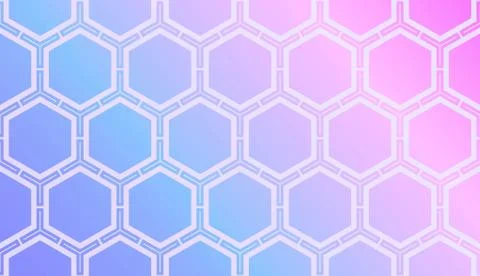 Decorative Pattern With Triangles Style. Blurred Gradient Background. Bright  Illustrazione stock