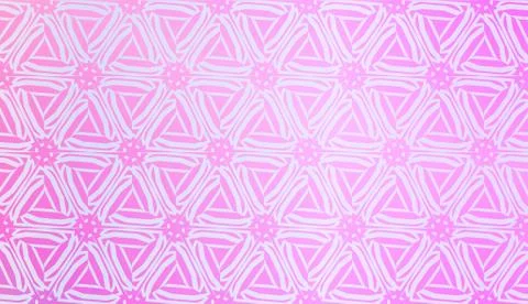 Decorative Pattern With Triangles Style. Blurred Gradient Background. Bright  イラスト素材