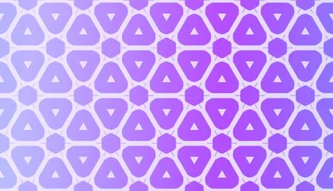 Decorative Pattern With Triangles Style. Blurred Gradient Background. Bright  Stockillustratie