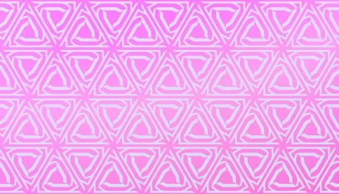 Decorative Pattern With Triangles Style. Blurred Gradient Background. Bright  库存插图