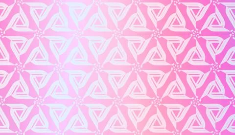 Decorative Pattern With Triangles Style. Blurred Gradient Background. Bright  Illustrazione stock