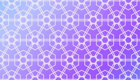 Decorative Pattern With Triangles Style. Blurred Gradient Background. Bright  Stock Illustration