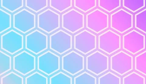Decorative Pattern With Triangles Style. Blurred Gradient Background. Bright  Stock Illustration