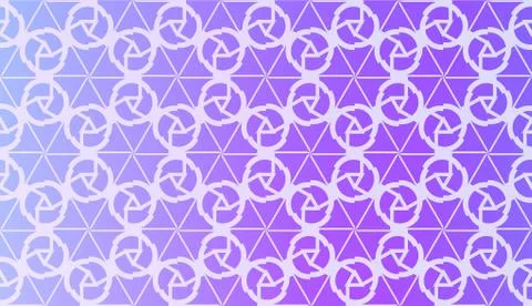 Decorative Pattern With Triangles Style. Blurred Gradient Background. Bright  Illustrazione stock