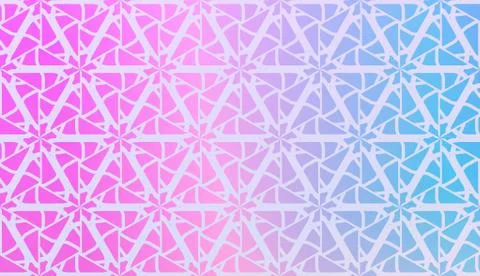 Decorative Pattern With Triangles Style. Blurred Gradient Background. Bright  스톡 일러스트