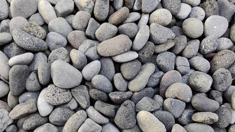 Decorative Pebbles stone pattern for 3d texture rendering Stock Photos