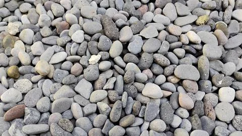 Decorative Pebbles stone pattern for 3d texture rendering Stock Photos