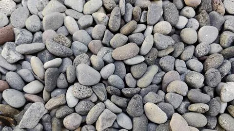 Decorative Pebbles stone pattern for 3d texture rendering Stock Photos