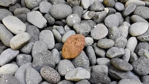 Decorative Pebbles stone pattern for 3d texture rendering Stock Photos