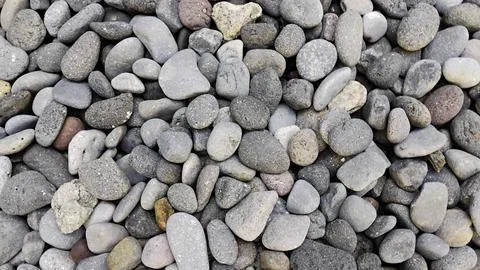 Decorative Pebbles stone pattern for 3d texture rendering Stock Photos