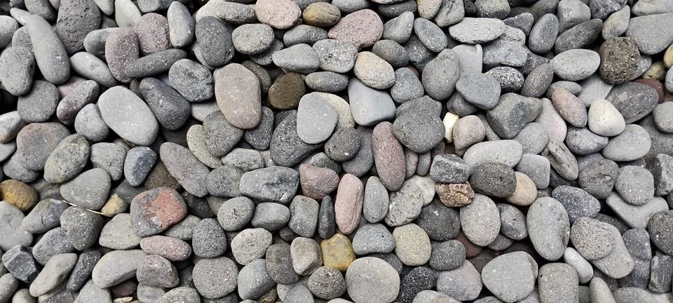 Decorative Pebbles stone pattern for 3d texture rendering Stock Photos