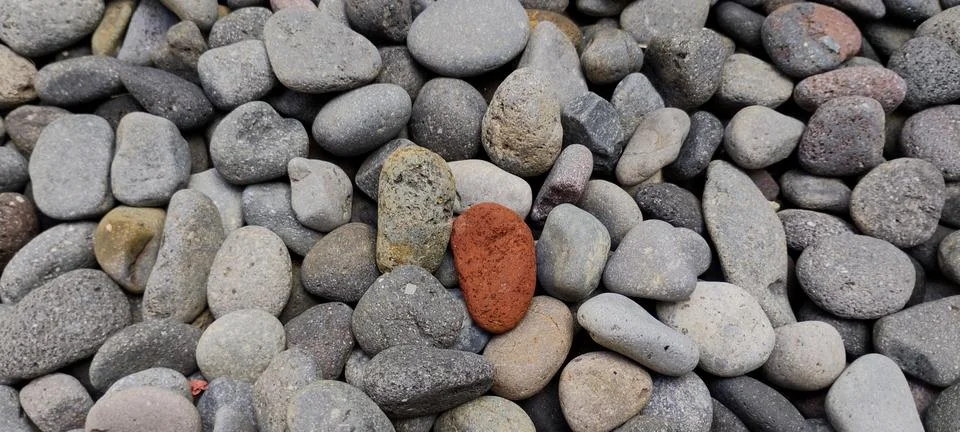 Decorative Pebbles stone pattern for 3d texture rendering Stock Photos