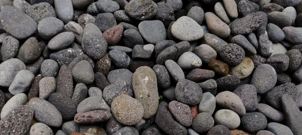 Decorative Pebbles stone pattern for 3d texture rendering Stock Photos