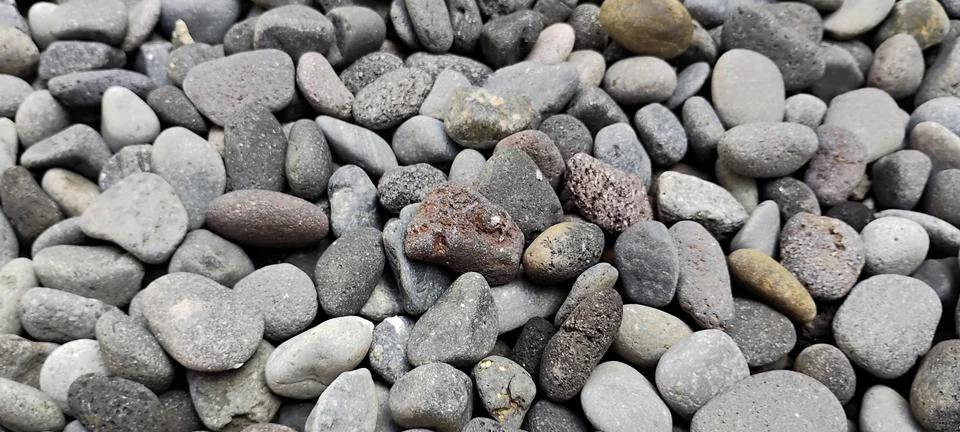 Decorative Pebbles stone pattern for 3d texture rendering Stock Photos