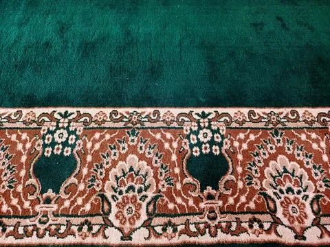 Decorative Persian Carpet Pattern Texture Background Stock Photos