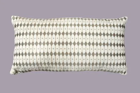 Decorative pillow with a pattern. Foto stock