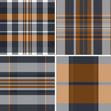 Decorative plaid bundle built for Thanksgiving decor products. Suitable for p Stockillustratie