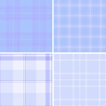 Decorative plaid pattern pack for Halloween crafts. Suitable for cutting mach Stock Illustration