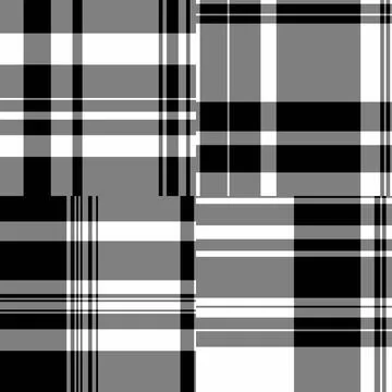 Decorative plaid pattern pack for New Year crafts. Suitable for cutting mac.. イラスト素材