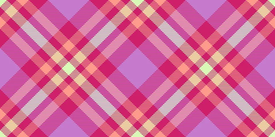 Decorative plaid texture background, bag check textile seamless. Equal fabr.. 스톡 일러스트