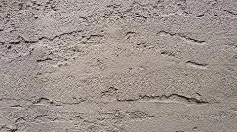 Decorative plaster bark beetle. The texture of decorative plaster, imitation  Stock Photos
