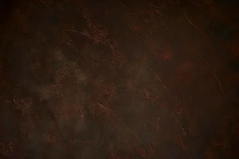 Decorative plaster simulating rusted metal Stock Photos