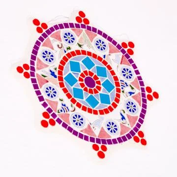 Decorative plate Stock Photos