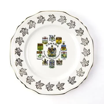 Decorative Plates Stock Photos