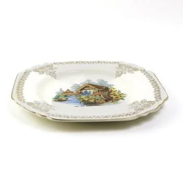 Decorative Plates Stock Photos