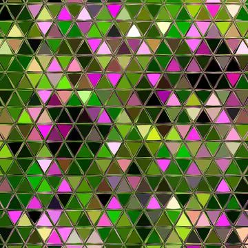 Decorative polygon crypto design with gradient shapes Stock Illustration