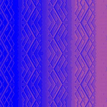 Decorative polygon crypto design with gradient shapes Illustrazione stock