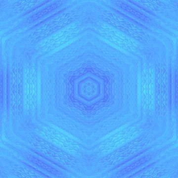 Decorative polygon crypto design with gradient shapes Stock Illustration