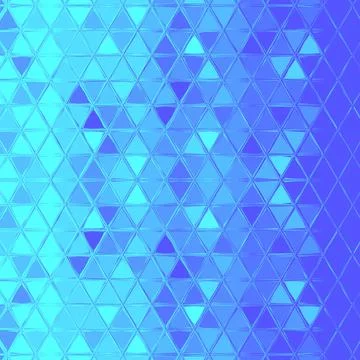 Decorative polygon crypto design with gradient shapes Stock Illustration