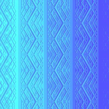 Decorative polygon crypto design with gradient shapes イラスト素材