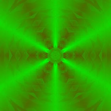 Decorative polygon crypto design with gradient shapes Stock Illustration