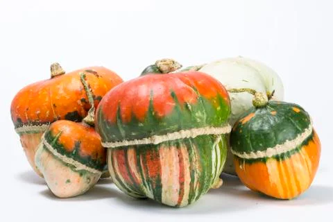 Decorative pumpkins Stock Photos