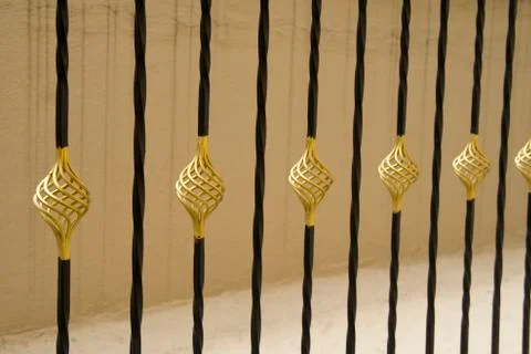 Decorative Railing Design 스톡 사진