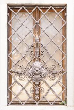 Decorative railing Stock Photos