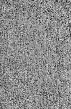 Decorative relief plaster on the wall in black and white Stock Photos