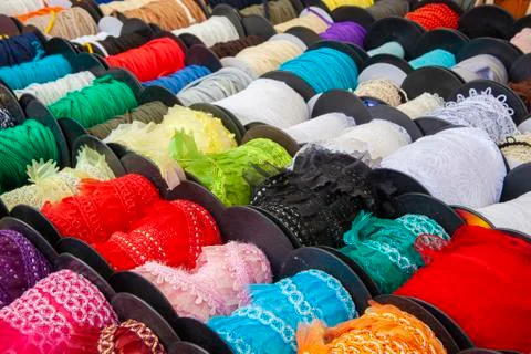 Decorative ribbons Stock Photos