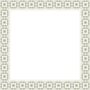 Decorative round frame with floral pattern. Elegant element for design in E.. Stock Illustration