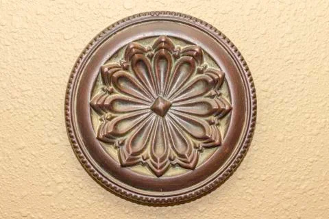 Decorative round wall art Stock Photos