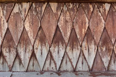 Decorative rustic rhombus tile. Stock Photos