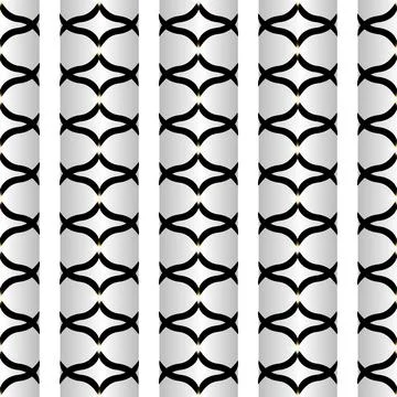 Decorative seamless background pattern, illustration vector. eps 10 Stock Illustration