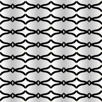 Decorative seamless background pattern, illustration vector. eps 10 Stock Illustration