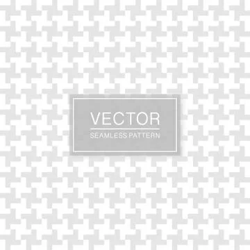Decorative seamless cloth pattern - repeatable geometric design. White and grey 스톡 일러스트